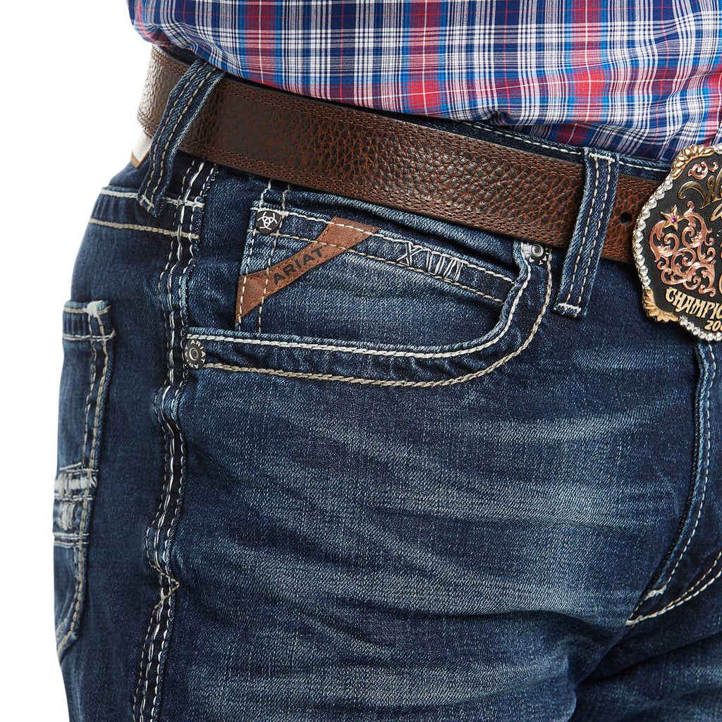Ariat Men's M4 Low Rise Stretch Adkins Boot Cut Jean