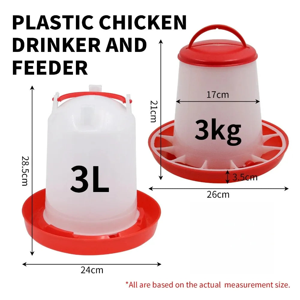 Automatic Chicken Feeder & Waterer