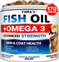 Omega-3 Fish Oil Chews for Dogs | Skin & Coat Support | 170 Soft Chews