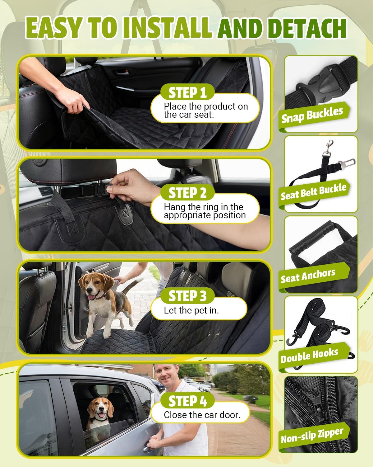 Ultimate Dog Car Seat Cover