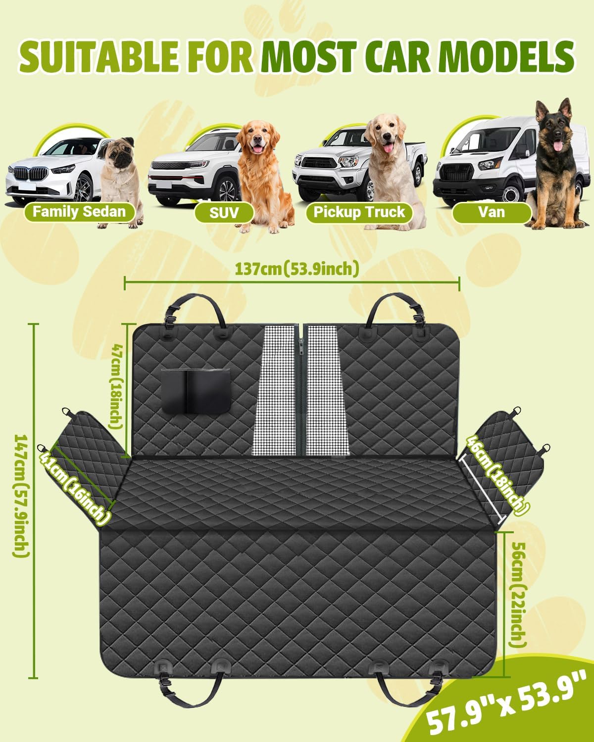 Ultimate Dog Car Seat Cover