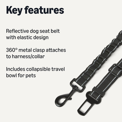 Comfortable Dog Car Harness Kit
