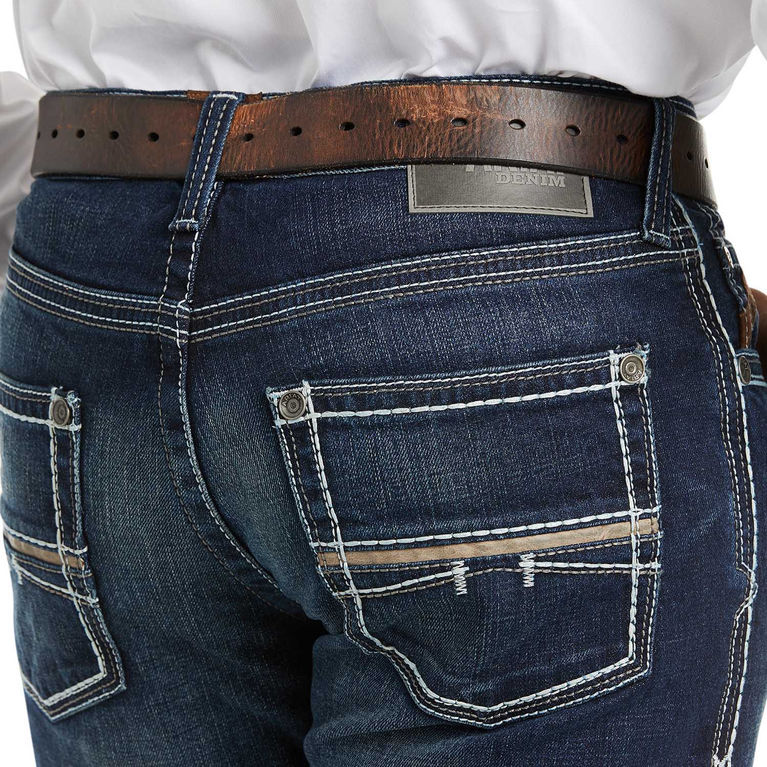 Ariat Men's M5 Slim Stretch Coltrane Stackable Straight Leg Jean